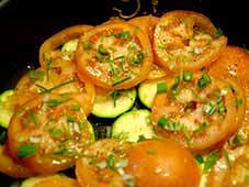 Courgette-met-tomaat