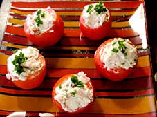 Gevulde-tomaatjes