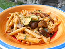 Penne-met-paddestoelensaus