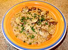 Risotto-champignons