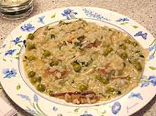 Risotto-porcini-en-erwtjes