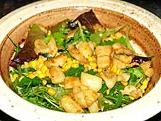 Salade-met-inktvis