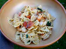 Farfalle-met-scampi