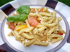 Penne-in-aromatische-saus